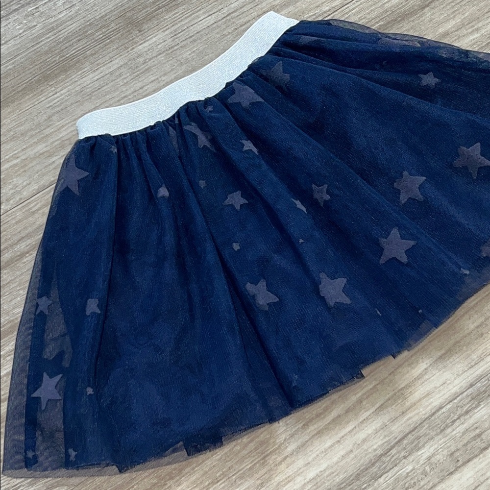 [Egg by Susan Lazar] Navy Tulle Star Skirt